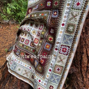 WINTER WALK Blanket Digital Crochet Pattern image 7