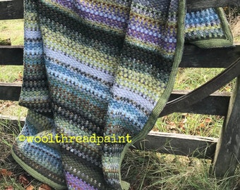 The Blair Atholl Blanket Crochet Pattern