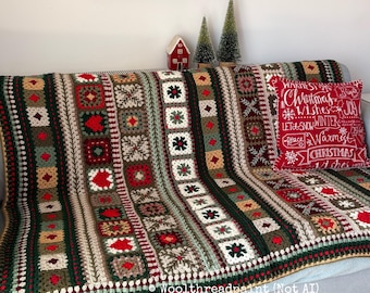 Festive Memories Crochet Blanket Pattern