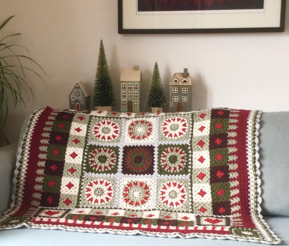 The Winter Season Blanket 2020 Etsy Canada