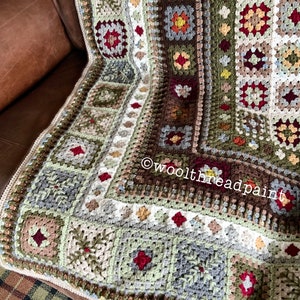 WINTER WALK Blanket Digital Crochet Pattern image 8