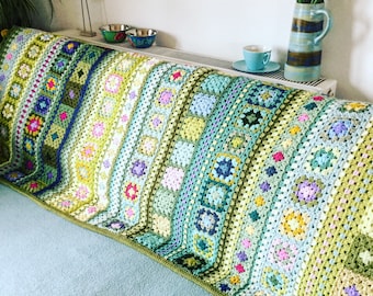 May Blossom and Autumn Gold Blankets Crochet Pattern