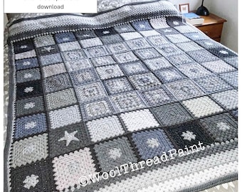 The Cloud Cover Blanket Digital Crochet Pattern