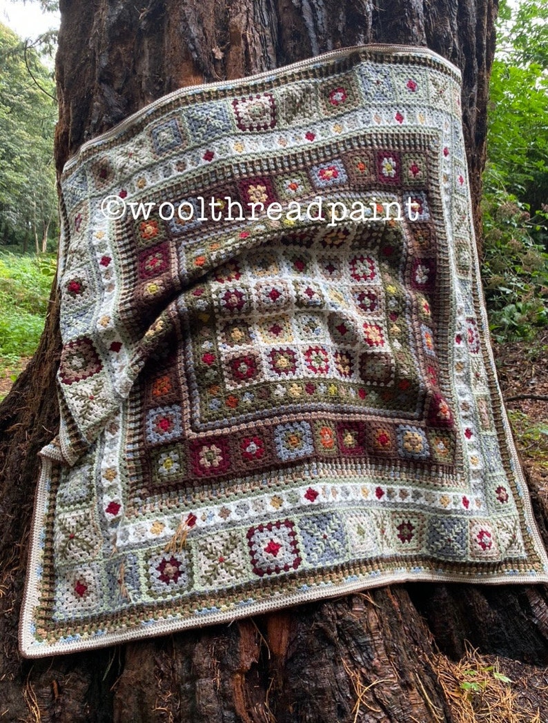 WINTER WALK Blanket Digital Crochet Pattern image 9