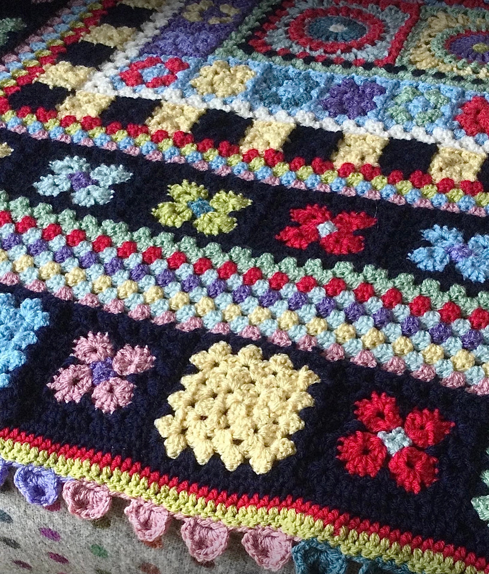 The Narrow Boat Blanket Crochet Pattern Etsy Canada