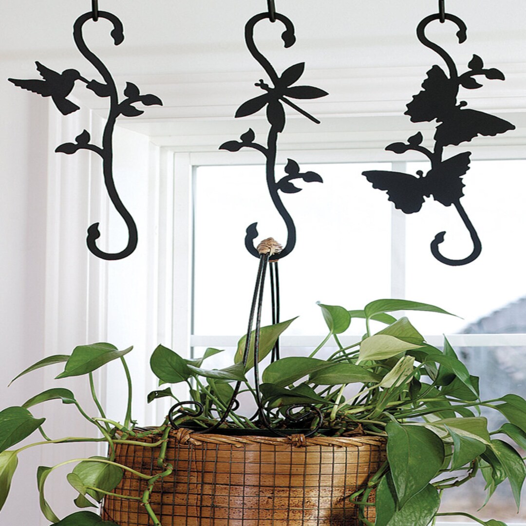 Decorative S Hook Plant Hangers Etsy
