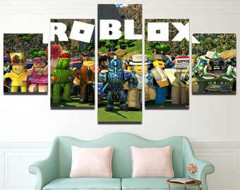 Roblox Wall Art Etsy - 