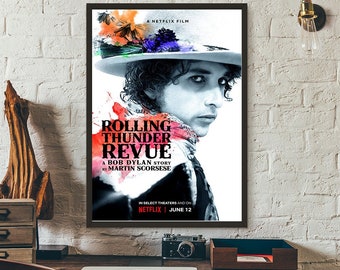 Rolling Thunder Revue A Bob Dylan Story by Martin Scorsese Poster Art 24x36/"