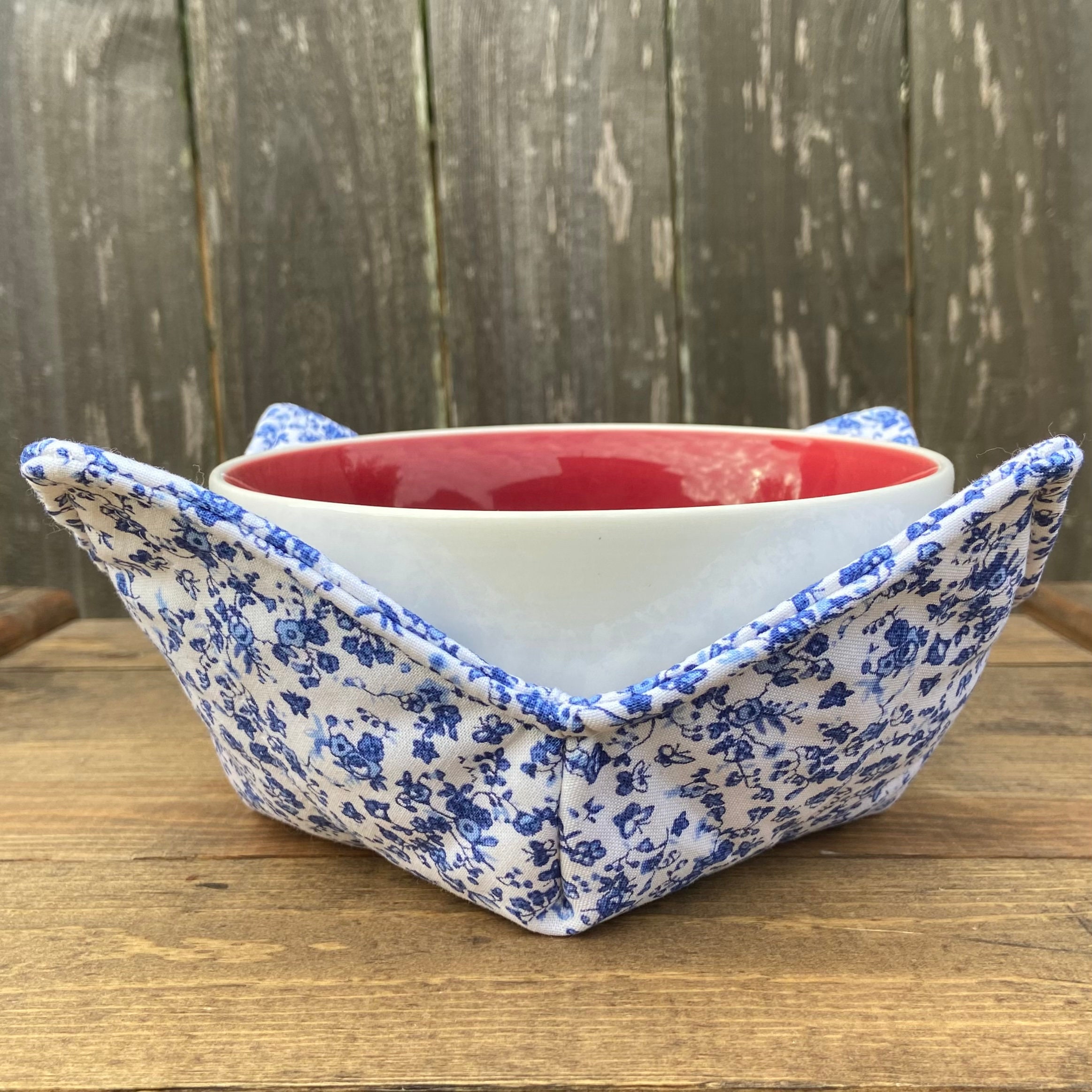 Bowl Cozies Microwavable Soup Bowl Cozies pot holder fabric bowl cozy Bowl  Cozies pot holder