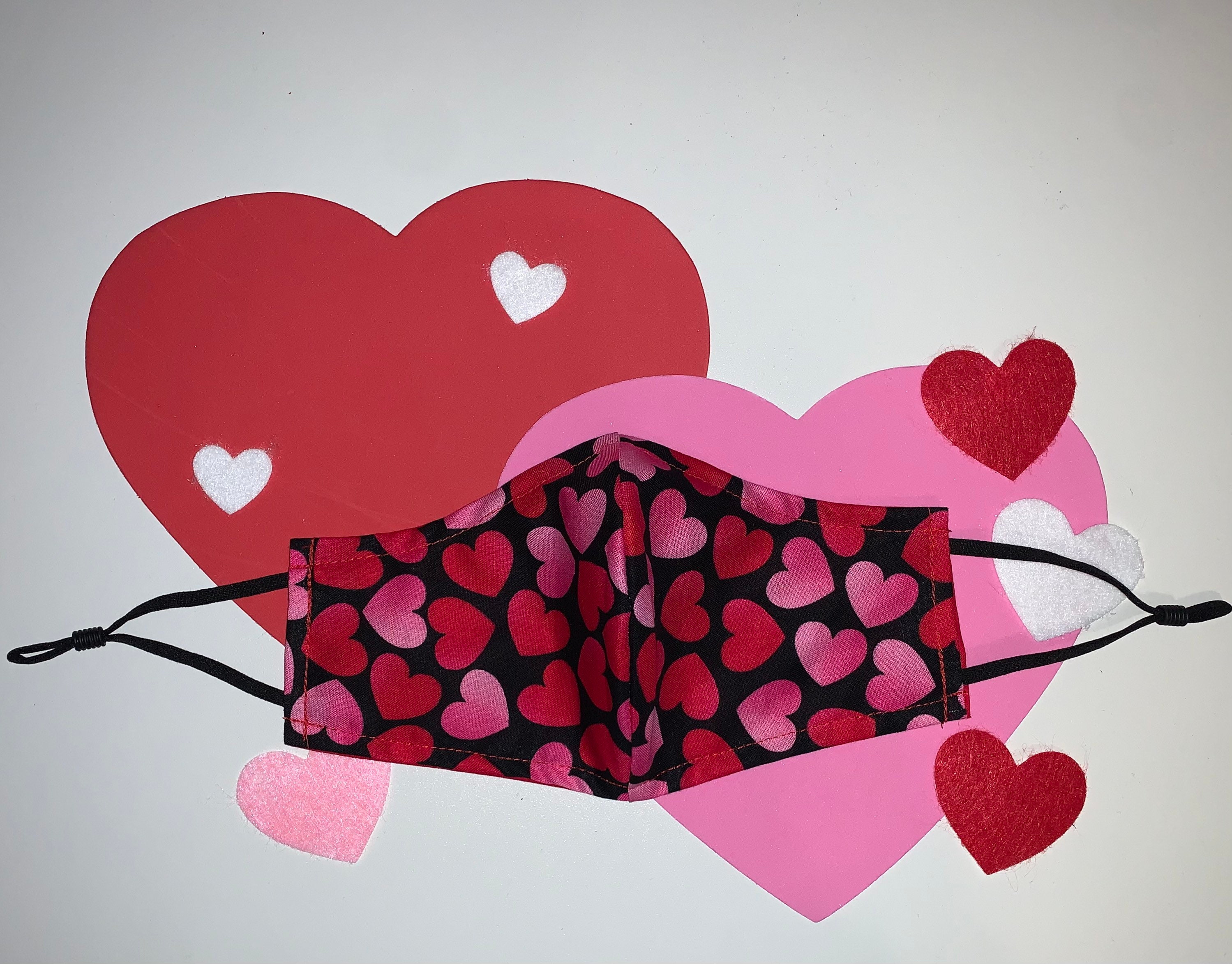 Valentines Day Face Mask Etsy