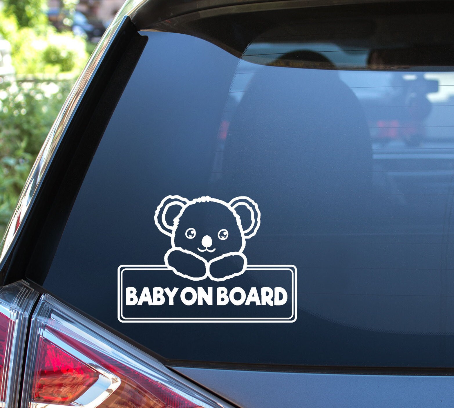 Baby On Board Decals Koala Baby Etsy Baby On Board Decals Koala Baby Etsy