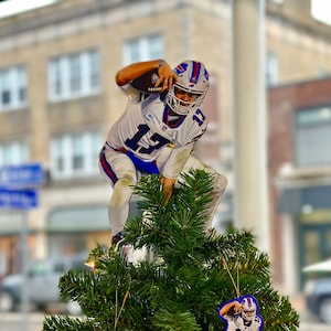 Buffalo bills christmas tree topper clearance