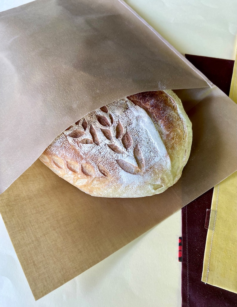 beeswax bread bag,sourdough bread, beeswax wrap
