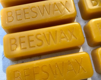 1 oz filtered pure beeswax block - DIY - WrapitWrapper