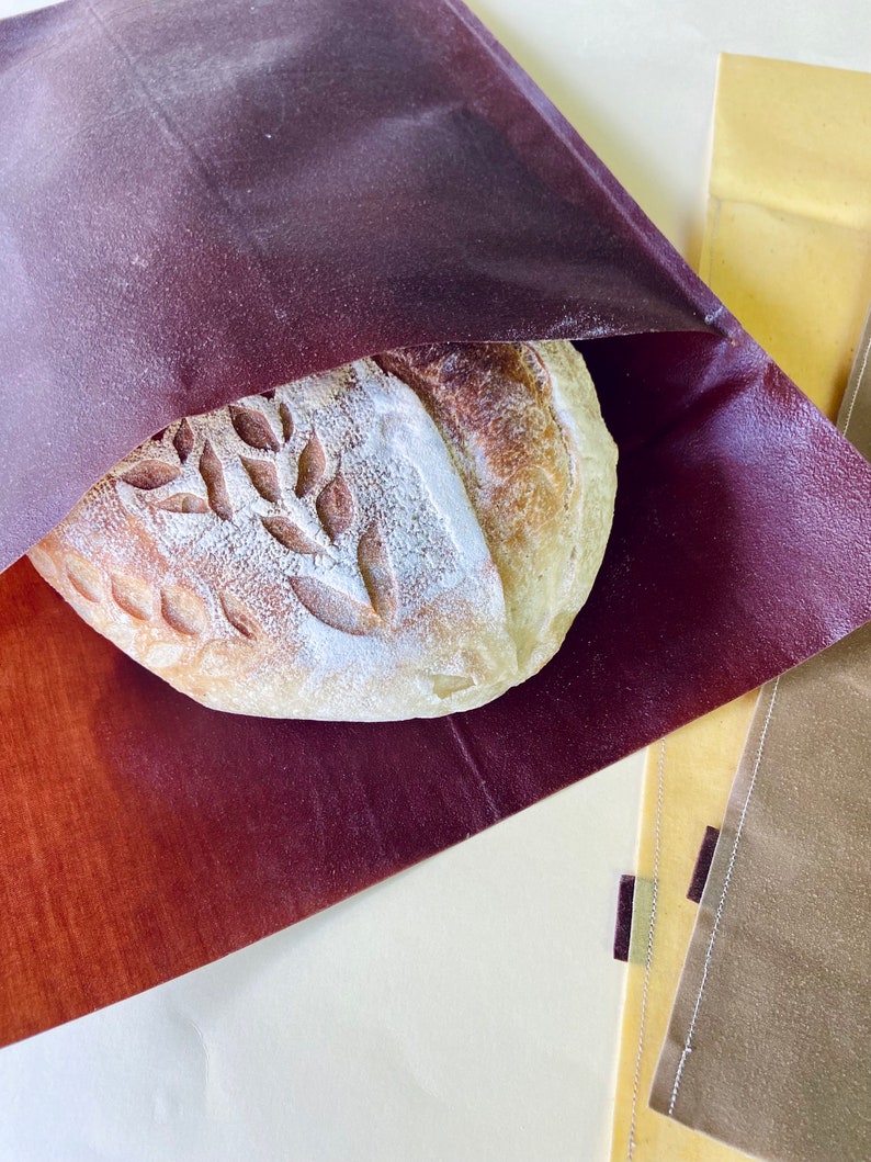 beeswax bread bag,sourdough bread, beeswax wrap