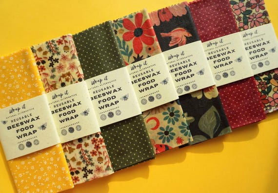 Emballage alimentaire réutilisable - Bee Wrap - Pack L – L'embeillage