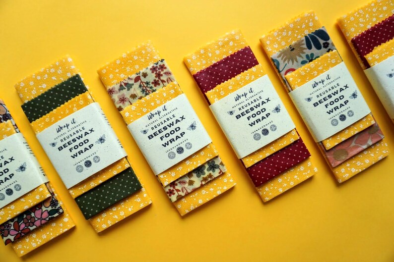 WrapitWrapper Beeswax Food Wraps - Thumbnail 5