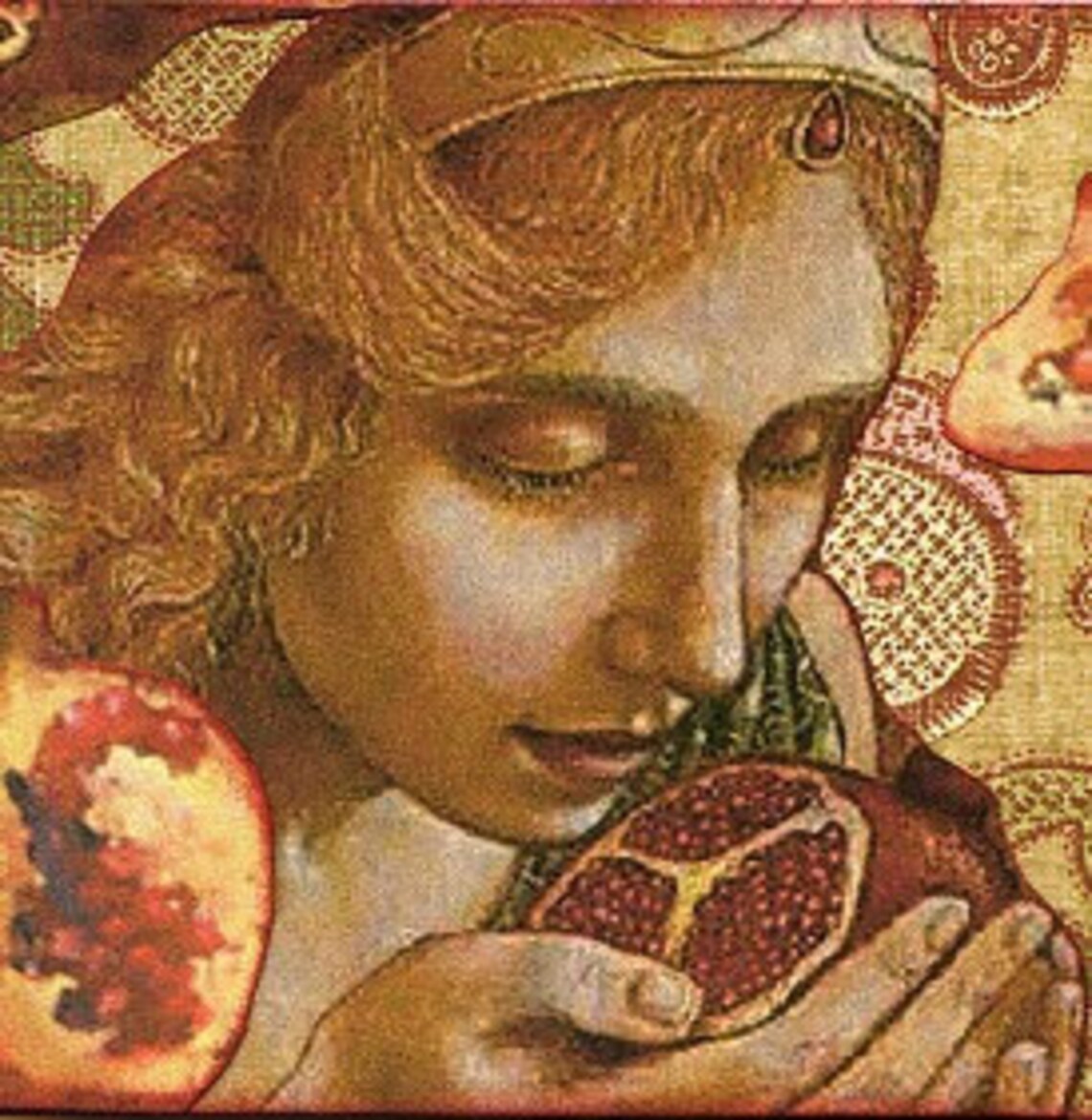 Persephone black Orchid Lavendar Pomegranate Vanilla Etsy