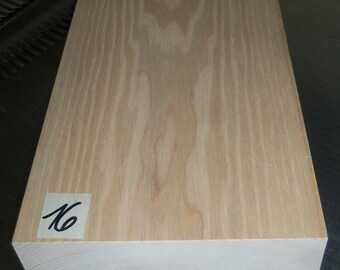 Ash wood block, dulcimer, butcher board, turning wood, carving, craft wood