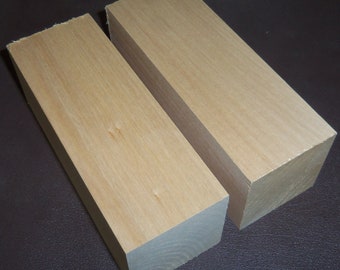 Linden wood scantlings 200 x 72 x 72 mm, 2 pieces, lime wood, linden, carving, turning, turning wood, carving wood