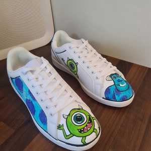 Custom trainers Mike & Sully any size available