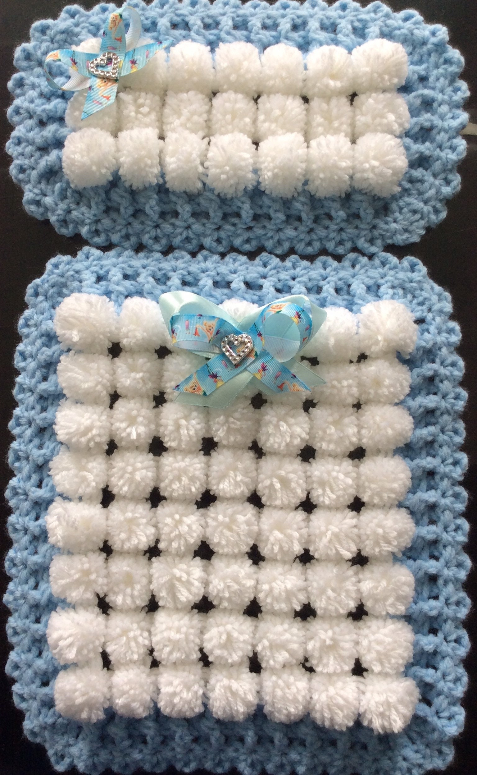 Beautiful handmade dolls pram cover and pillow Etsy