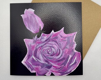 Pink Rose, Pink Rose card