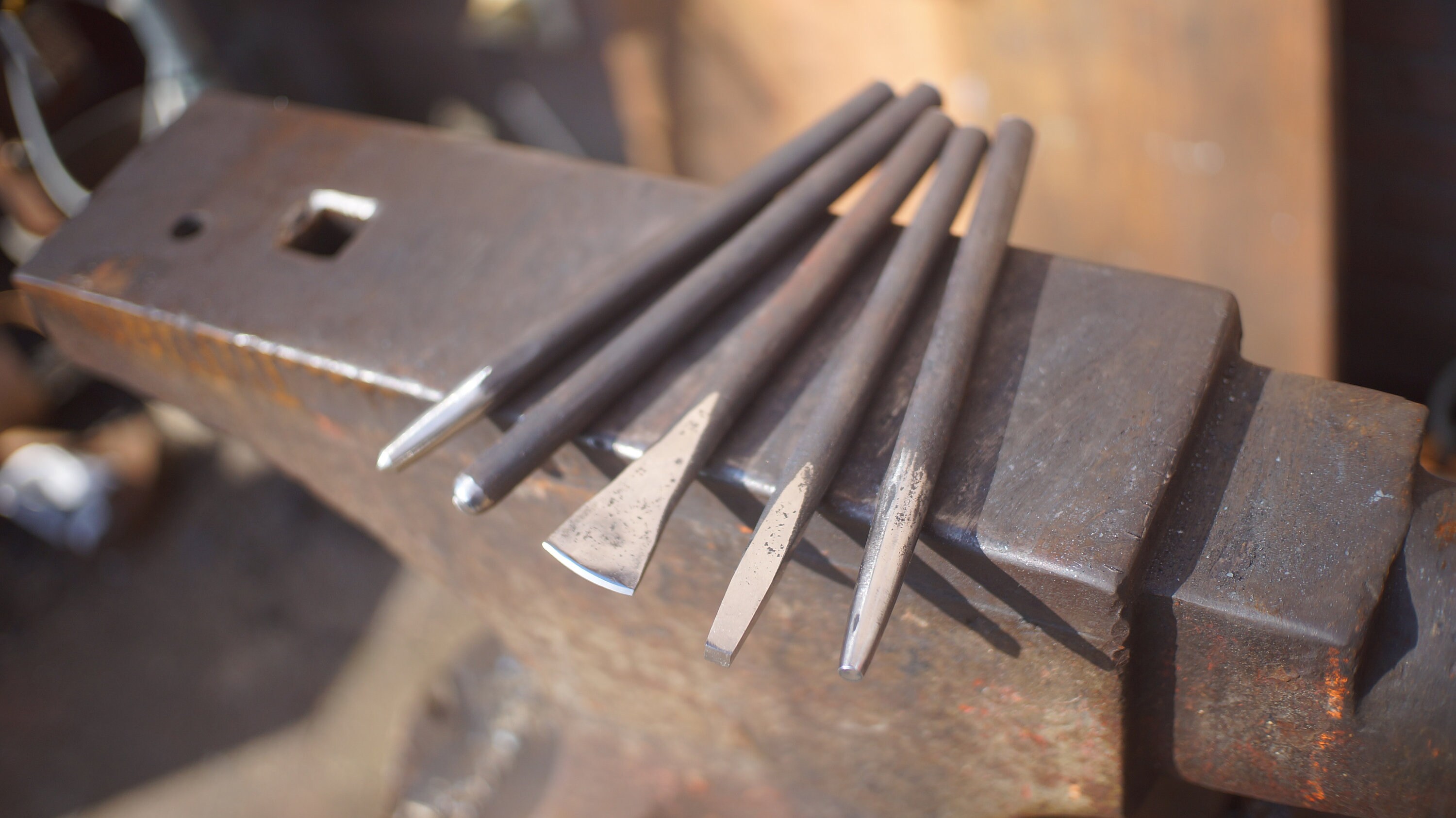 Blacksmith punch drift chisel set. Etsy