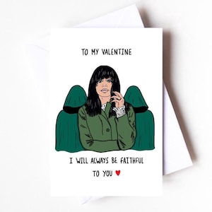 Traitors TV-Serie inspirierte Valentinstagskarte