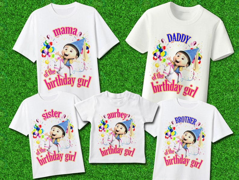 Minion Family Shirt Minion Birthday Family Set Iron On Etsy - etsy minion t shirt roblox Minion Family Shirt Minion Birthday Family Set Iron On Etsy - minion t shirt roblox
