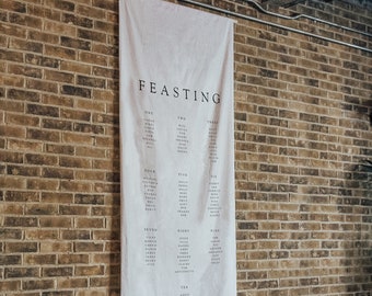 seating chart design Wedding Table Plan - Fabric Seating Plan - Fabric Seating Chart - Custom Seating Plan - Big Seating Plan
