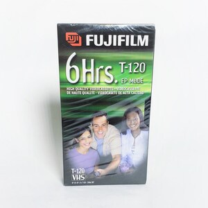 Fuli Fujifilm 6 Hrs T-120  Blank VHS Video Cassette Tape NEW Sealed