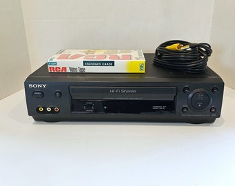 Sony VCR Hi-Fi Stereo Video Cassette Recorder VHS Player SLV-N500