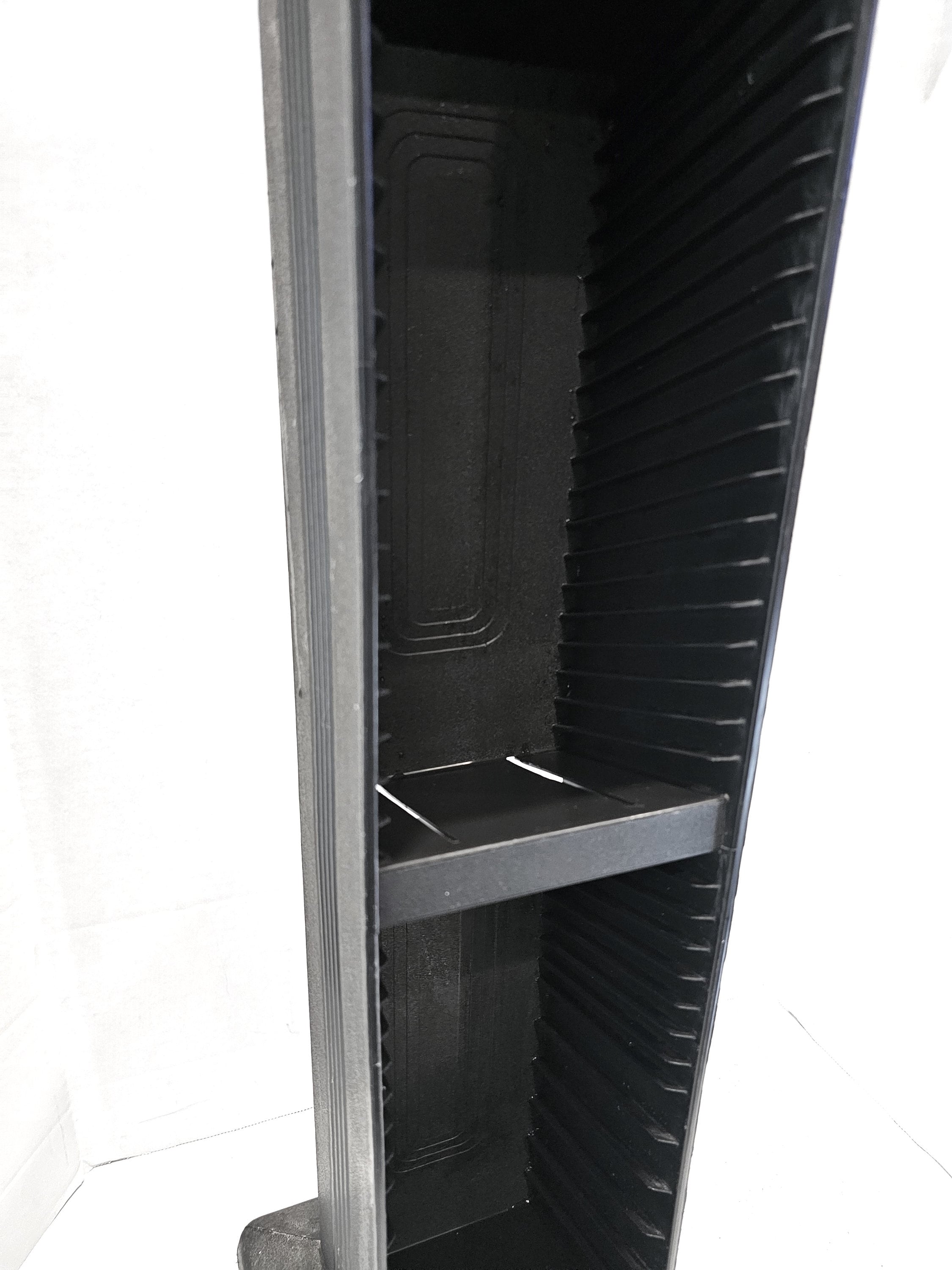 Vintage Alpha 60 CD Display Tower Stand Compact Disc Holder Case