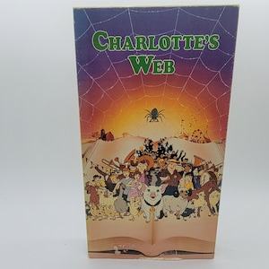 Charlotte&#39;s Web VHS Vintage Videocassette McDonalds&#39;s Video Tape