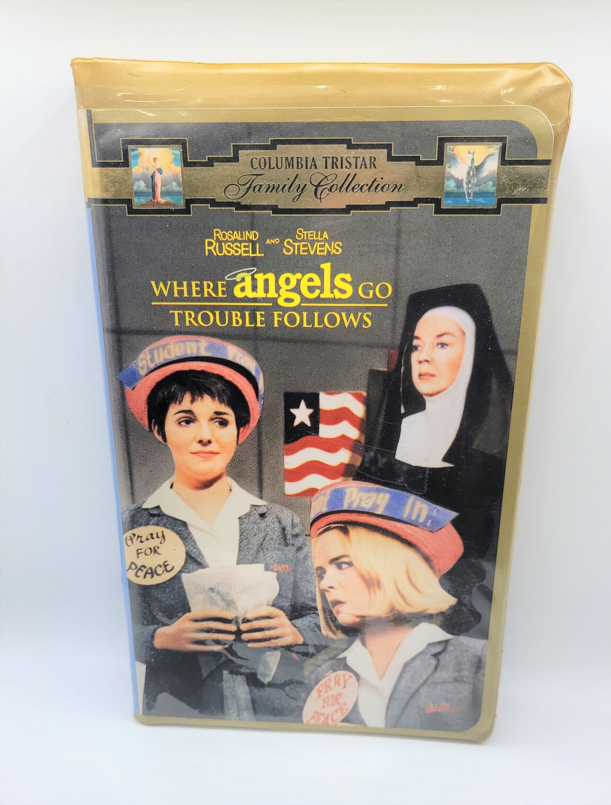 その他 Grace Kelly [VHS] Where Angels Go Trouble Follows Vintage Clamshell Case