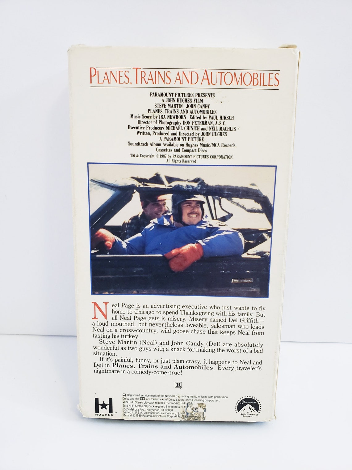 Planes Trains and Automobiles VHS Vintage 80's John Hughes Etsy