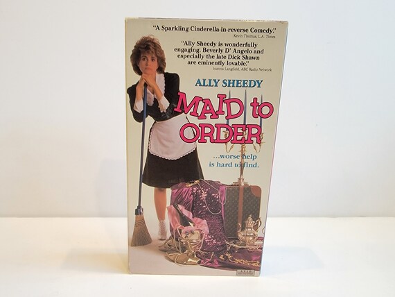 Maid to Order VHS Movie Ally Sheedy Avid Home Video Vintage 80's