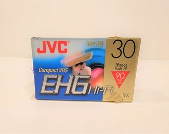 JVC Cassette VHS-C 60 minutes serie EHG 