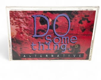 Do Something Alternative Cassette Tape Vintage Taco Bell Music Collectible Compilation