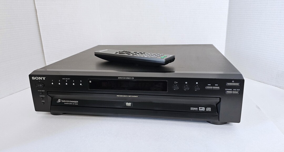 Sony CD 5-disc Carousel Dvd/cd/video Player Dvp-nc615 Vintage Stereo ...