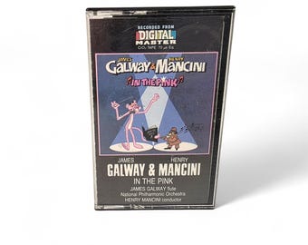 James Galway Henry Mancini In The Pink Cassette Tape 1984 RCA Pink Panther Flute