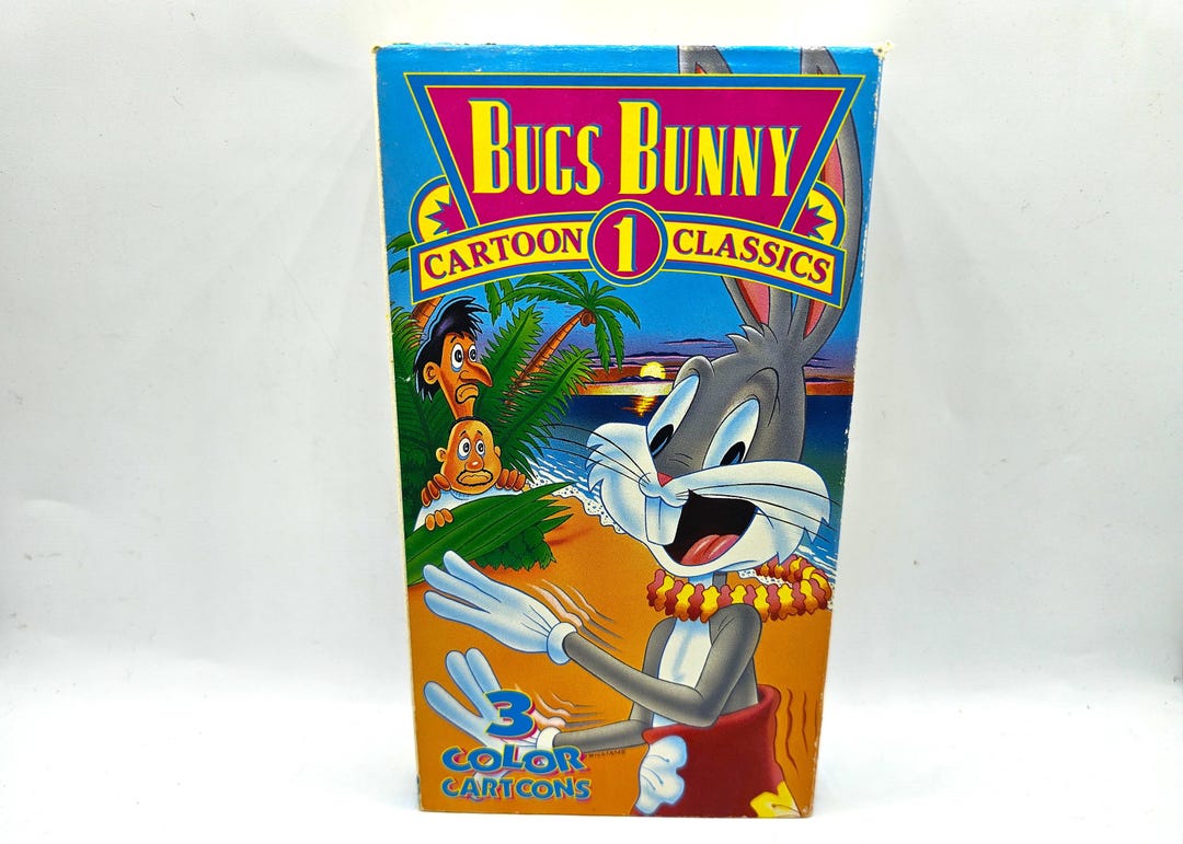Bugs Bunny Cartoon Classics 1 VHS Videocassette UAV Home Video - Etsy