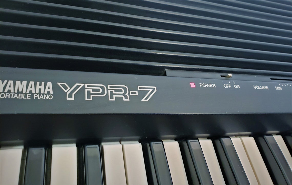 Vintage Yamaha YPR7 Digital Piano 61 Touch Sensitive Key Etsy