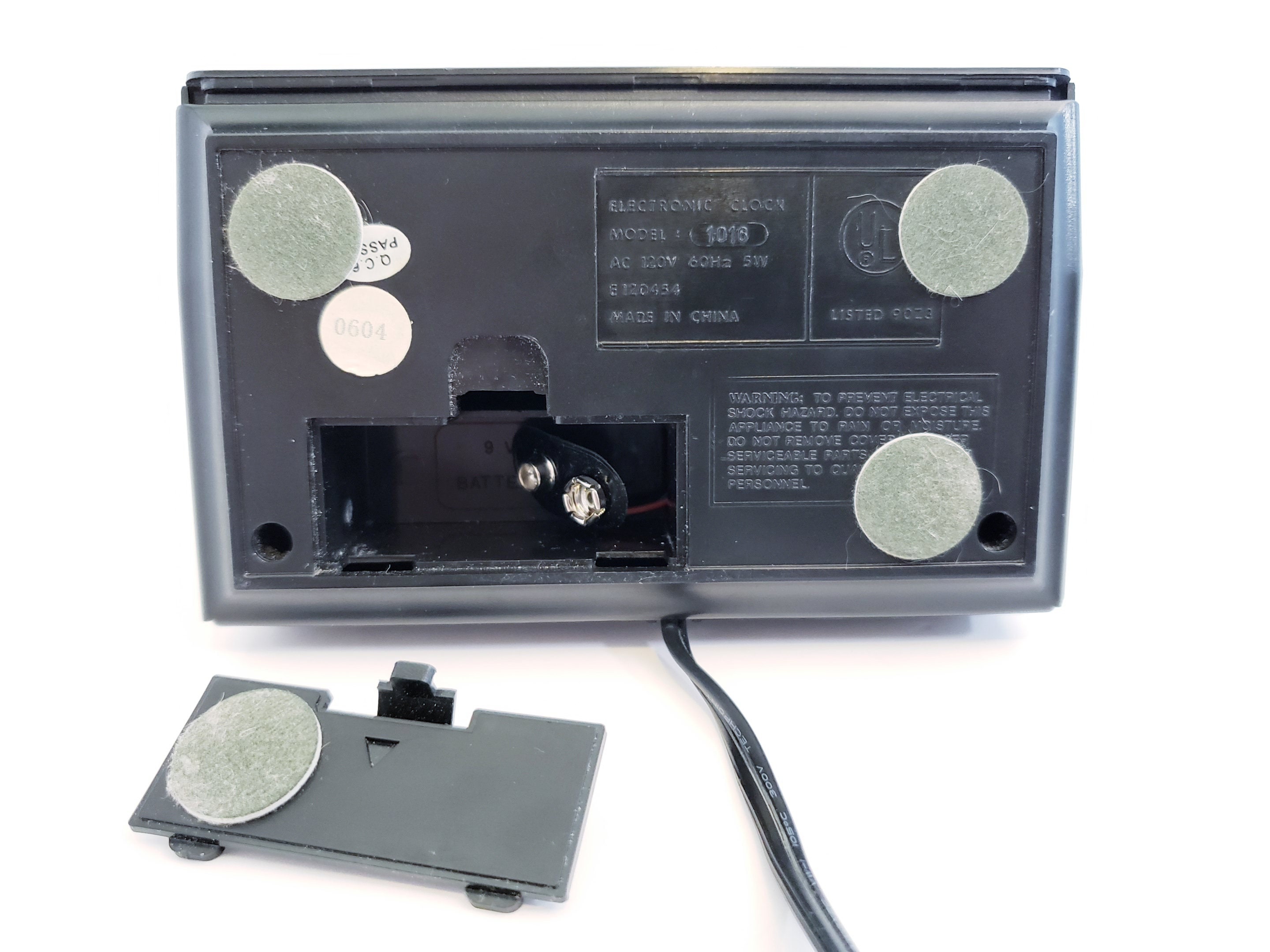 Vintage Equity Electronic Alarm Clock Model 1016 Red Display | Etsy