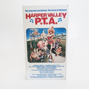 Harper Valley P.T.A VHS Movie Barbara Eden Susan Swift Ronny Cox HBO Home Video