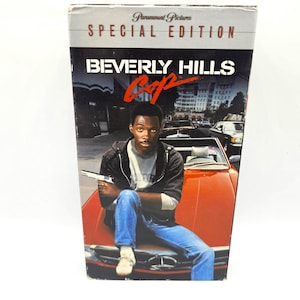 Beverly Hills Cop VHS Special Edition Movie Eddie Murphy Videocassette Paramount Home Video
