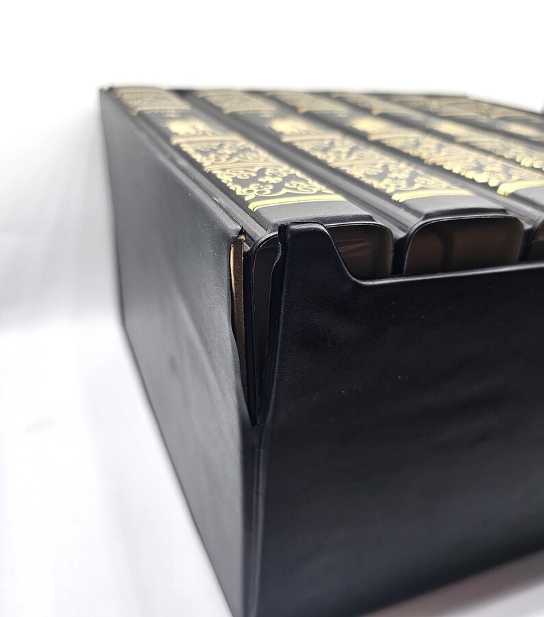 Vintage VHS Storage Cases Set of 6 Video Cassette VCR Tape Holder Book ...