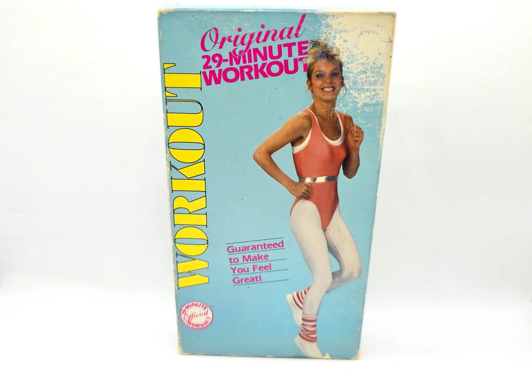Original 29 Minute Workout VHS Vintage 80's Aerobic Fitness