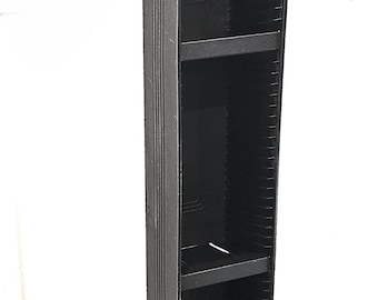 Vintage Alpha 60 CD Display Tower Stand Compact Disc Holder Case